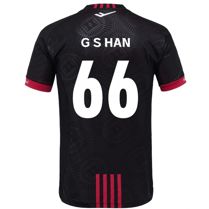 Danxen Mænd Seung-Gyu Han #66 Hvid Sort Hjemmebane Spillertrøjer 2025/26 Trøje T-Shirt