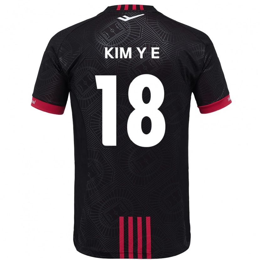 Danxen Mænd Kim Young-Eun #18 Hvid Sort Hjemmebane Spillertrøjer 2025/26 Trøje T-Shirt
