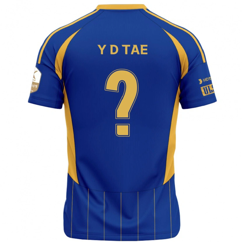 Danxen Mænd Do-Yoon Tae #0 Hvid Himmelblå Hjemmebane Spillertrøjer 2025/26 Trøje T-Shirt