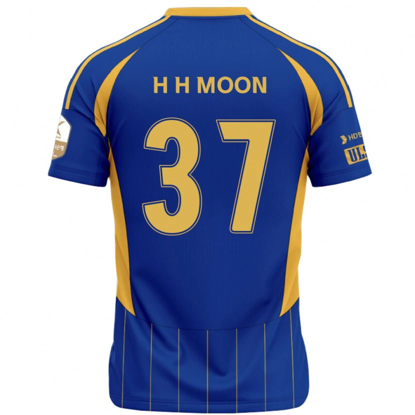 Danxen Mænd Hyeon-Ho Moon #37 Hvid Himmelblå Hjemmebane Spillertrøjer 2025/26 Trøje T-Shirt