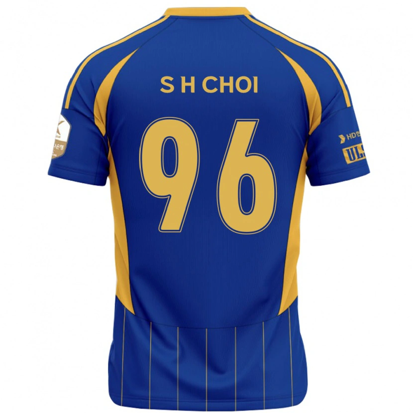 Danxen Mænd Seok-Hyeon Choi #96 Hvid Himmelblå Hjemmebane Spillertrøjer 2025/26 Trøje T-Shirt