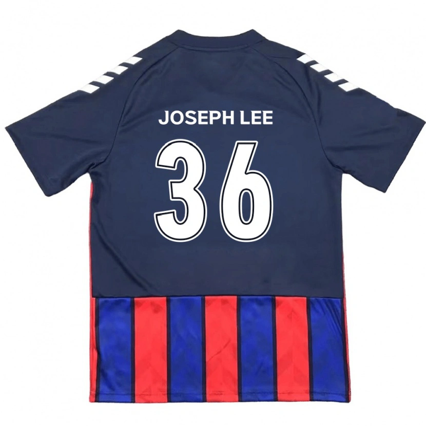 Danxen Mænd Joseph Lee #36 Off-White Rød Hjemmebane Spillertrøjer 2025/26 Trøje T-Shirt