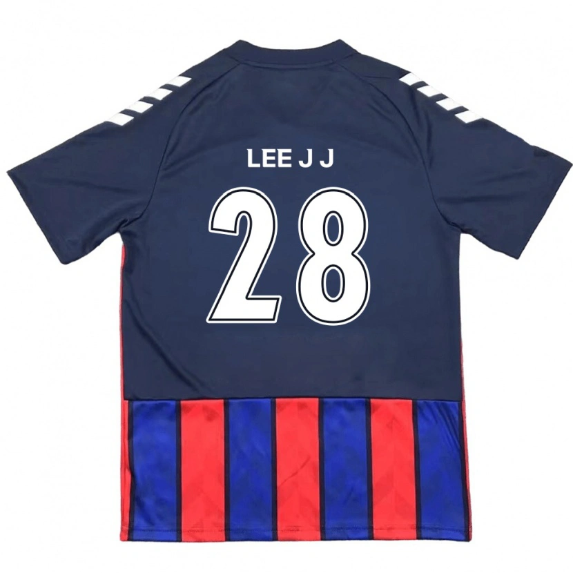 Danxen Mænd Lee Jin-Joo #28 Off-White Rød Hjemmebane Spillertrøjer 2025/26 Trøje T-Shirt