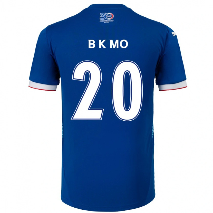 Danxen Mænd Kyung-Bin Mo #20 Hvid Royal Blå Hjemmebane Spillertrøjer 2025/26 Trøje T-Shirt