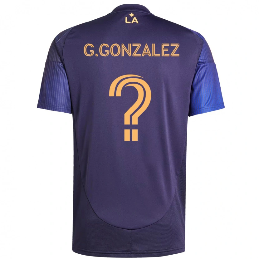 Danxen Mænd Gustavo Gonzalez #0 Hvid Gul Udebane Spillertrøjer 2025/26 Trøje T-Shirt