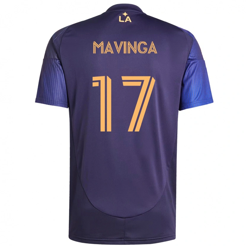 Danxen Mænd Chris Mavinga #17 Hvid Gul Udebane Spillertrøjer 2025/26 Trøje T-Shirt