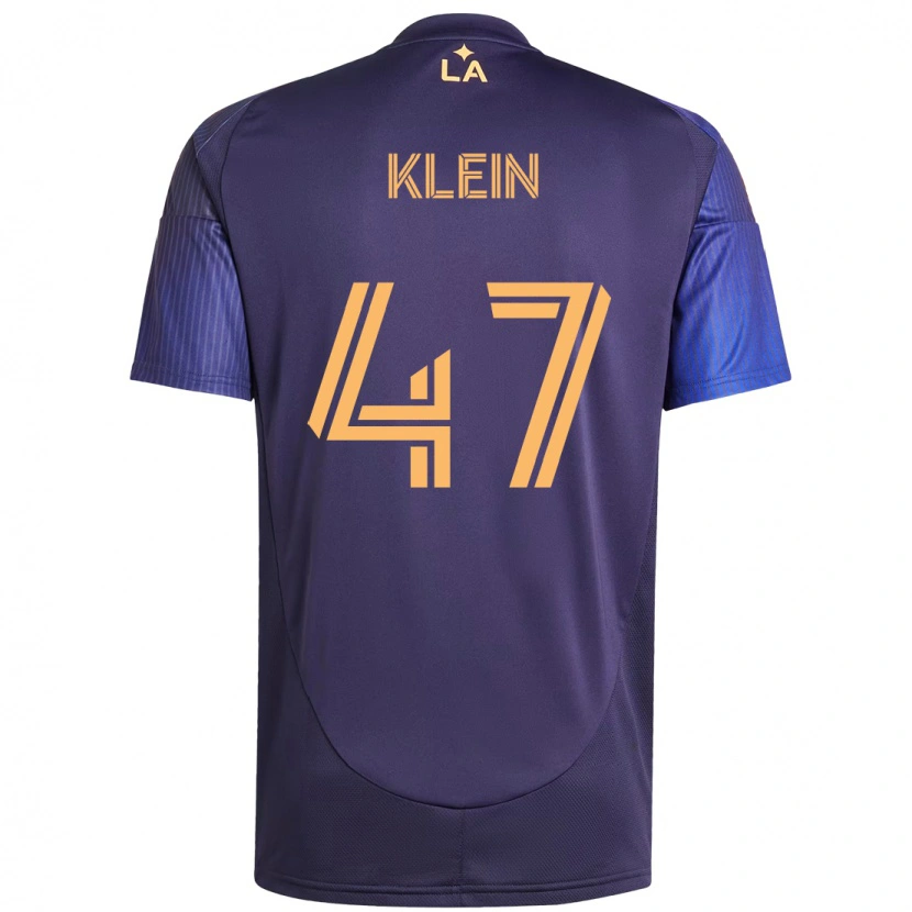 Danxen Mænd Carson Klein #47 Hvid Gul Udebane Spillertrøjer 2025/26 Trøje T-Shirt