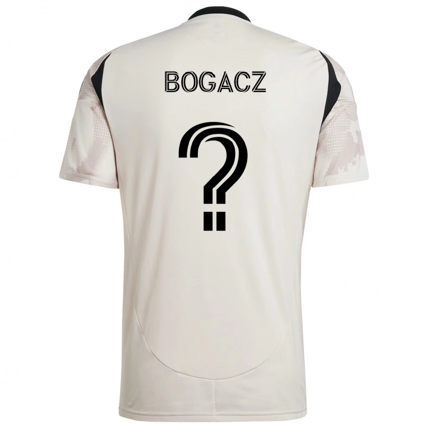 Danxen Mænd Wiktor Bogacz #0 Rød Sort Udebane Spillertrøjer 2025/26 Trøje T-Shirt
