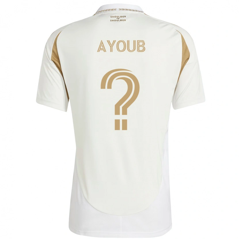 Danxen Mænd Ryan Ayoub #0 Sort Brun Udebane Spillertrøjer 2025/26 Trøje T-Shirt