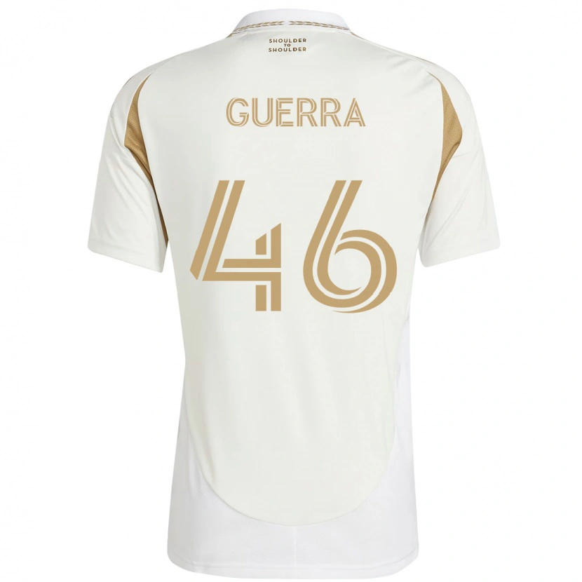 Danxen Mænd Decarlo Guerra #46 Sort Brun Udebane Spillertrøjer 2025/26 Trøje T-Shirt