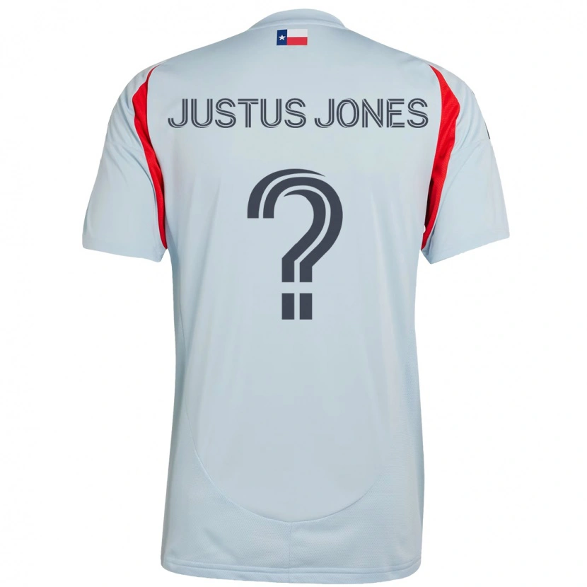 Danxen Mænd Justus Jones #0 Rød Marineblå Udebane Spillertrøjer 2025/26 Trøje T-Shirt