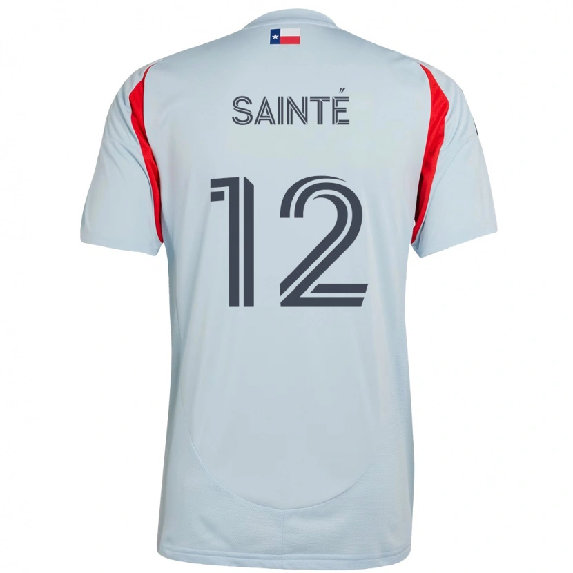 Danxen Mænd Carl Sainté #12 Rød Marineblå Udebane Spillertrøjer 2025/26 Trøje T-Shirt