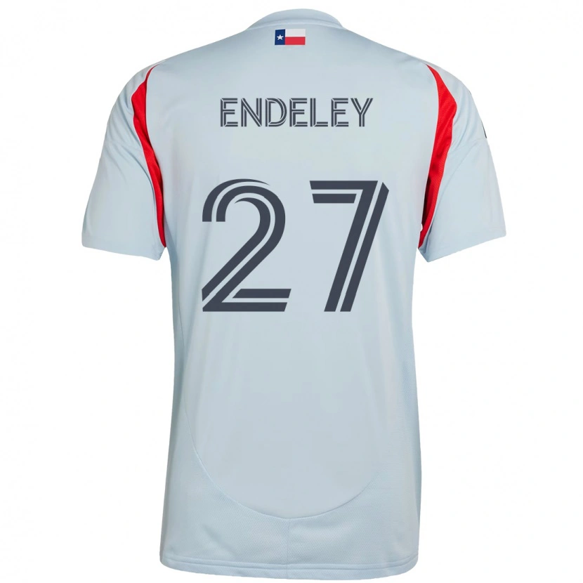Danxen Mænd Herbert Endeley #27 Rød Marineblå Udebane Spillertrøjer 2025/26 Trøje T-Shirt