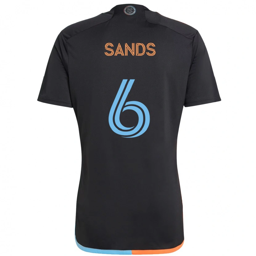 Danxen Mænd James Sands #6 Lyseblå Udebane Spillertrøjer 2025/26 Trøje T-Shirt