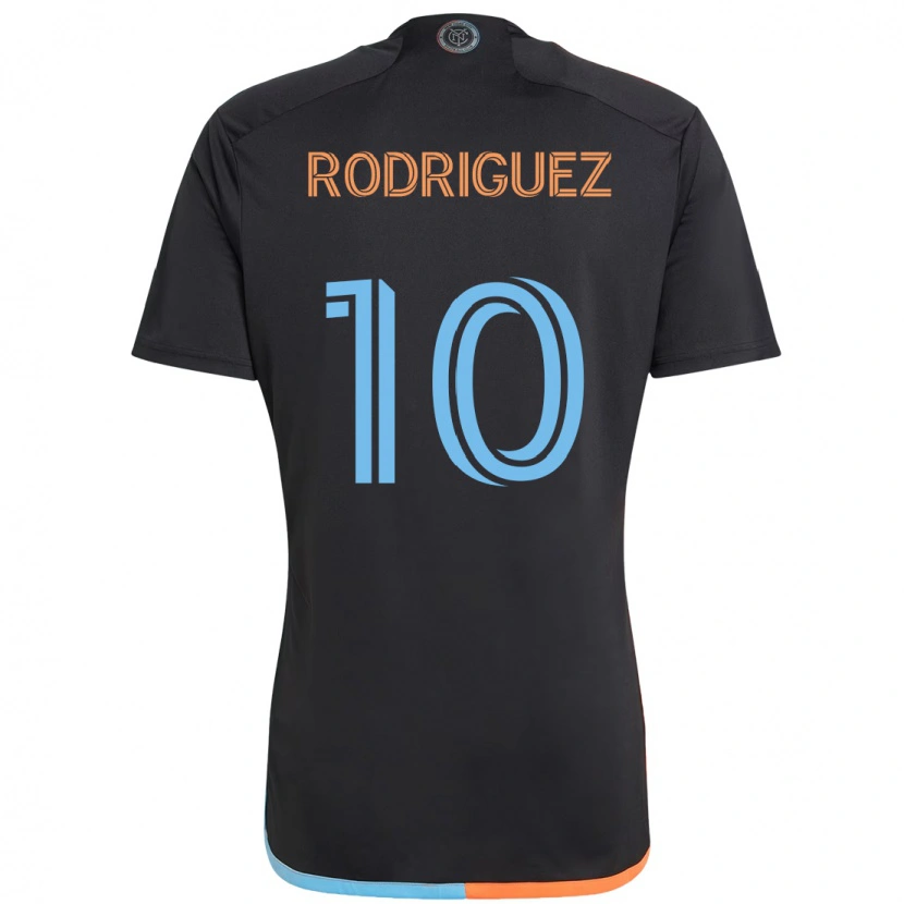 Danxen Mænd Santiago Rodríguez #10 Lyseblå Udebane Spillertrøjer 2025/26 Trøje T-Shirt