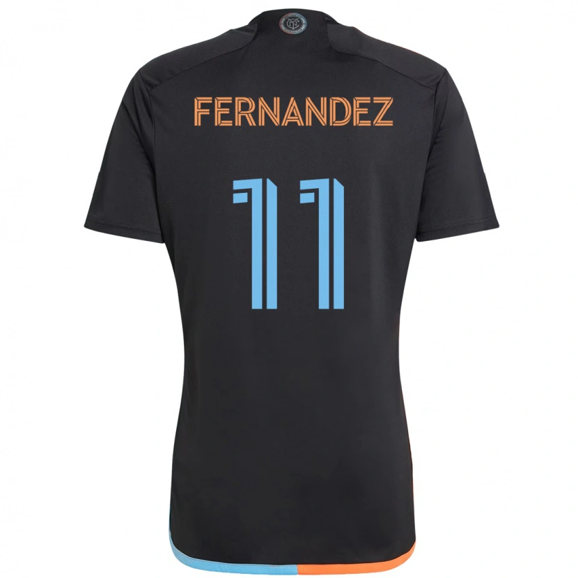 Danxen Mænd Julián Fernández #11 Lyseblå Udebane Spillertrøjer 2025/26 Trøje T-Shirt