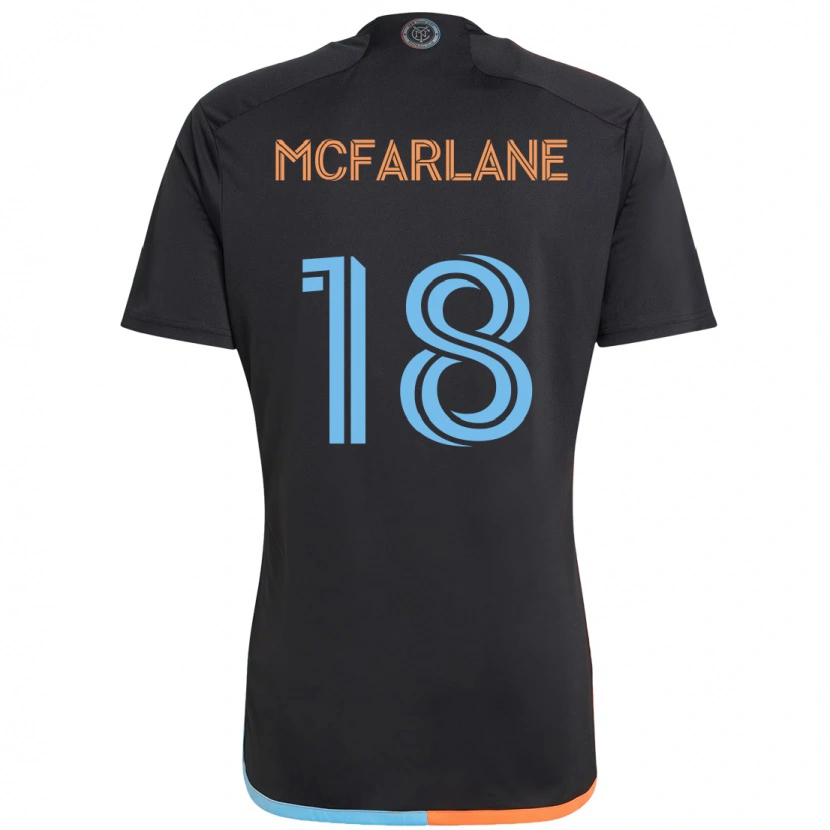 Danxen Mænd Christian Mcfarlane #18 Lyseblå Udebane Spillertrøjer 2025/26 Trøje T-Shirt