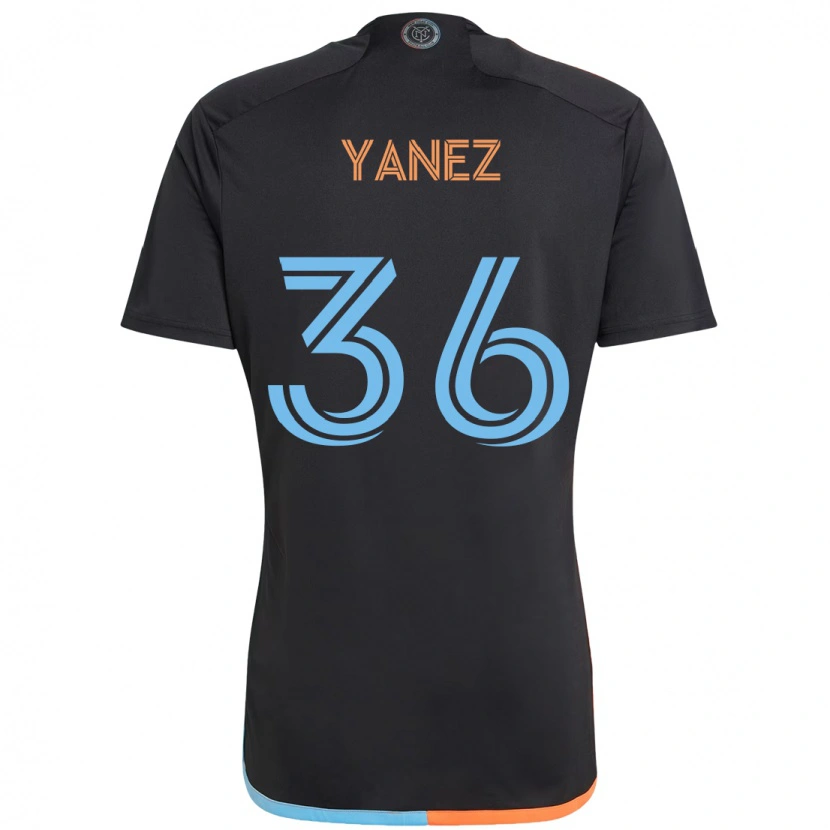 Danxen Mænd Zidane Yañez #36 Lyseblå Udebane Spillertrøjer 2025/26 Trøje T-Shirt