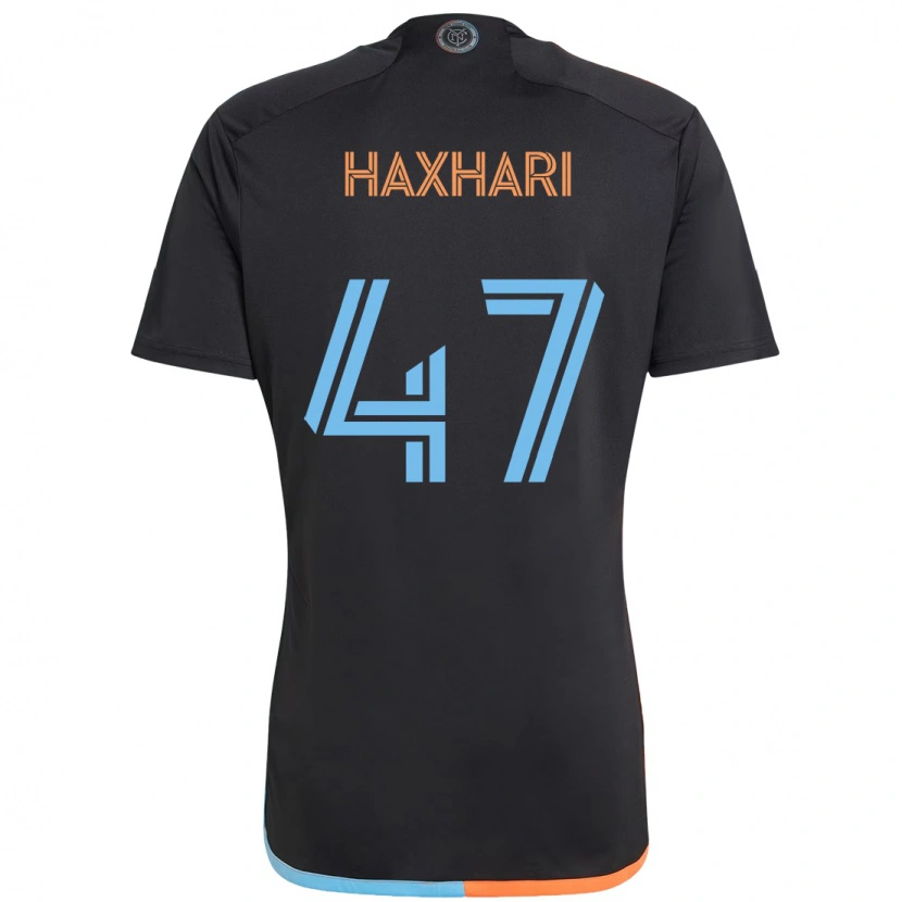 Danxen Mænd Klevis Haxhari #47 Lyseblå Udebane Spillertrøjer 2025/26 Trøje T-Shirt