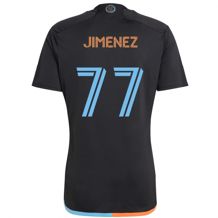 Danxen Mænd Jonathan Jiménez #77 Lyseblå Udebane Spillertrøjer 2025/26 Trøje T-Shirt