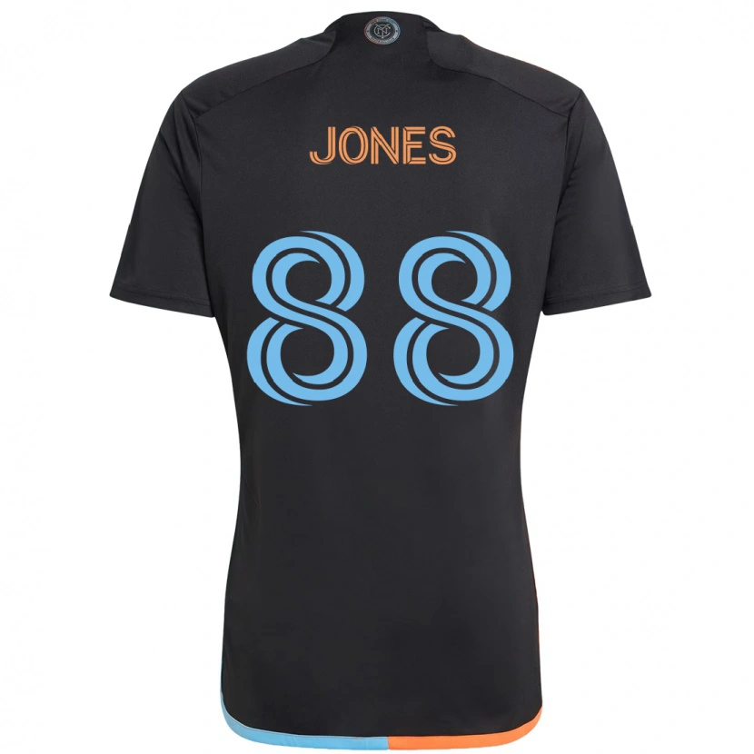Danxen Mænd Malachi Jones #88 Lyseblå Udebane Spillertrøjer 2025/26 Trøje T-Shirt