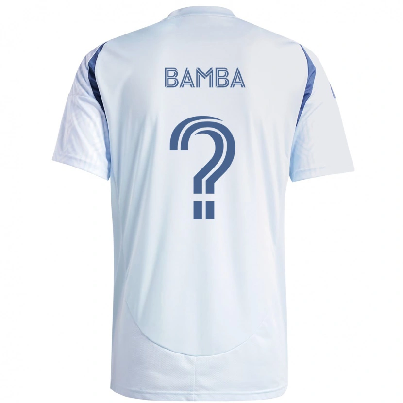 Danxen Mænd Jonathan Bamba #0 Rød Hvid Udebane Spillertrøjer 2025/26 Trøje T-Shirt