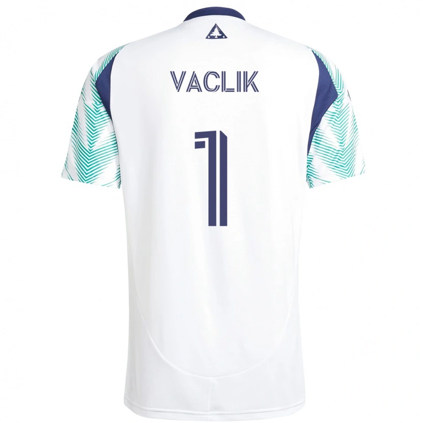 Danxen Mænd Tomas Vaclik #1 Blå Rød Udebane Spillertrøjer 2025/26 Trøje T-Shirt