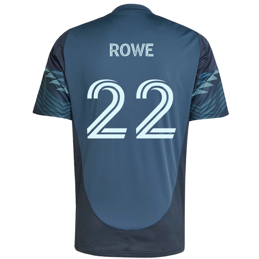 Danxen Mænd Kelyn Rowe #22 Grøn Hvid Udebane Spillertrøjer 2025/26 Trøje T-Shirt