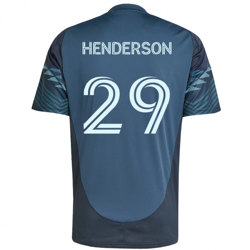 Danxen Mænd Anna Henderson #29 Grøn Hvid Udebane Spillertrøjer 2025/26 Trøje T-Shirt
