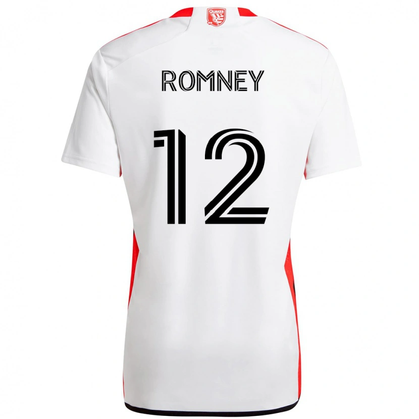 Danxen Mænd Dave Romney #12 Sort Mørkeblå Udebane Spillertrøjer 2025/26 Trøje T-Shirt