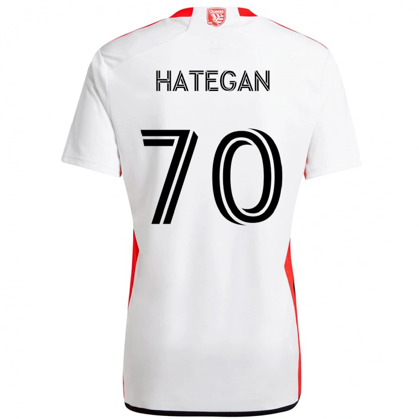 Danxen Mænd Roberto Hategan #70 Sort Mørkeblå Udebane Spillertrøjer 2025/26 Trøje T-Shirt