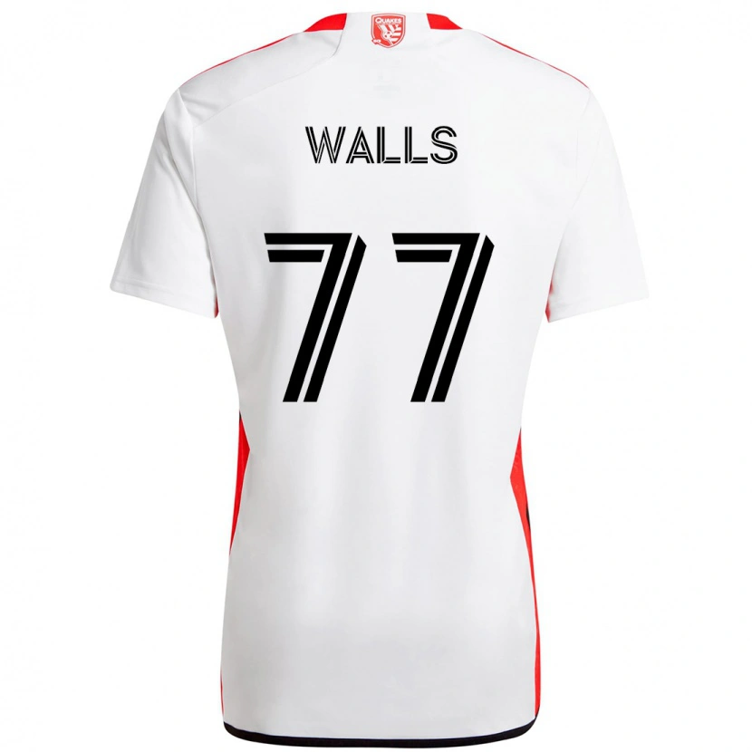 Danxen Mænd Casey Walls #77 Sort Mørkeblå Udebane Spillertrøjer 2025/26 Trøje T-Shirt