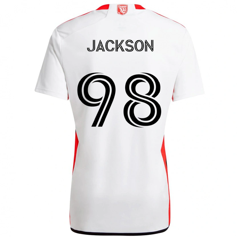 Danxen Mænd Jacob Jackson #98 Sort Mørkeblå Udebane Spillertrøjer 2025/26 Trøje T-Shirt