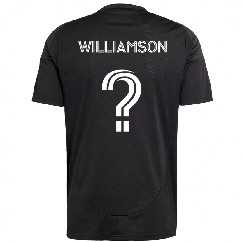 Danxen Mænd Eryk Williamson #0 Himmelblå Hvid Udebane Spillertrøjer 2025/26 Trøje T-Shirt