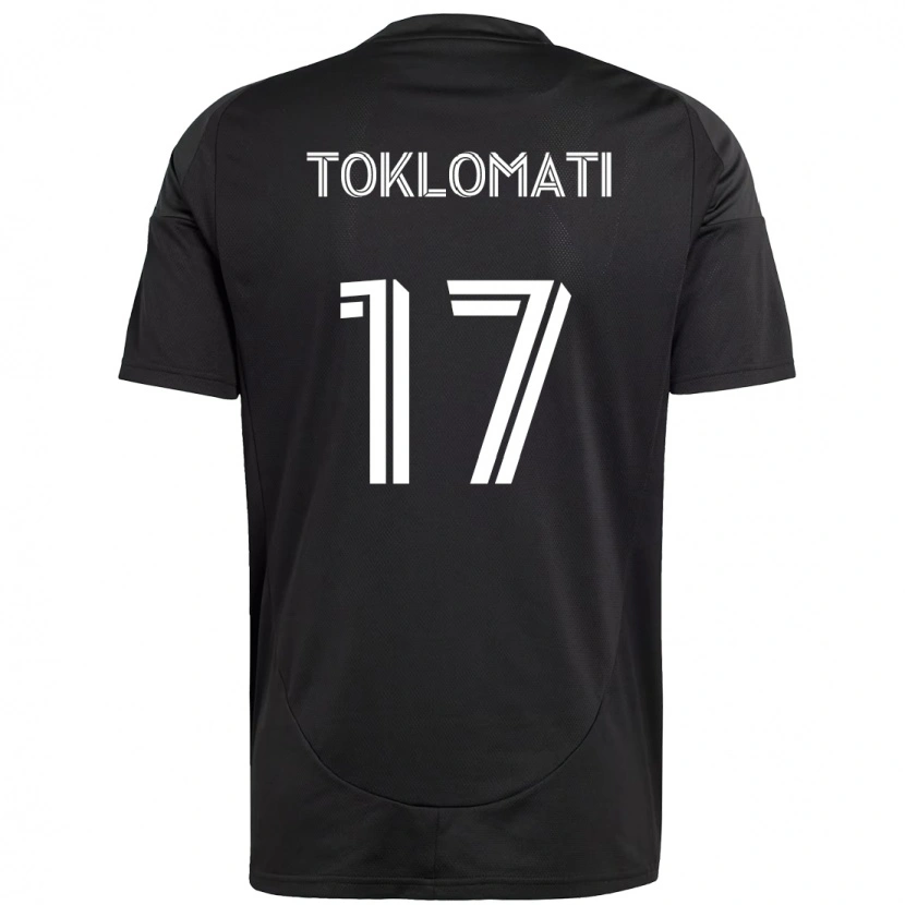 Danxen Mænd Idan Toklomati #17 Himmelblå Hvid Udebane Spillertrøjer 2025/26 Trøje T-Shirt