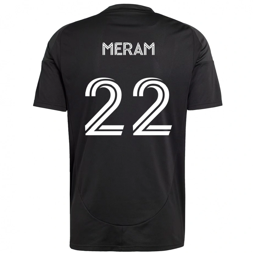 Danxen Mænd Justin Meram #22 Himmelblå Hvid Udebane Spillertrøjer 2025/26 Trøje T-Shirt