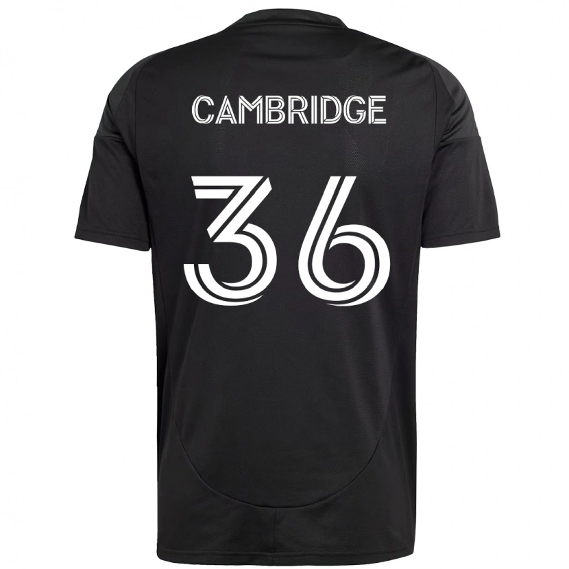 Danxen Mænd Brandon Cambridge #36 Himmelblå Hvid Udebane Spillertrøjer 2025/26 Trøje T-Shirt