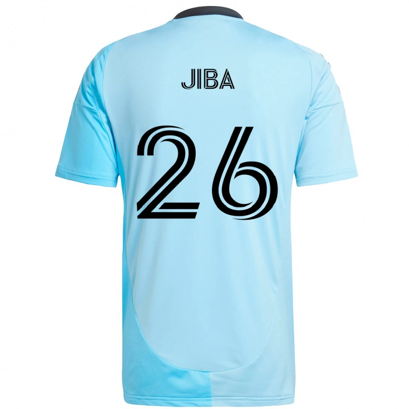 Danxen Mænd Ryen Jiba #26 Sort Blå Udebane Spillertrøjer 2025/26 Trøje T-Shirt