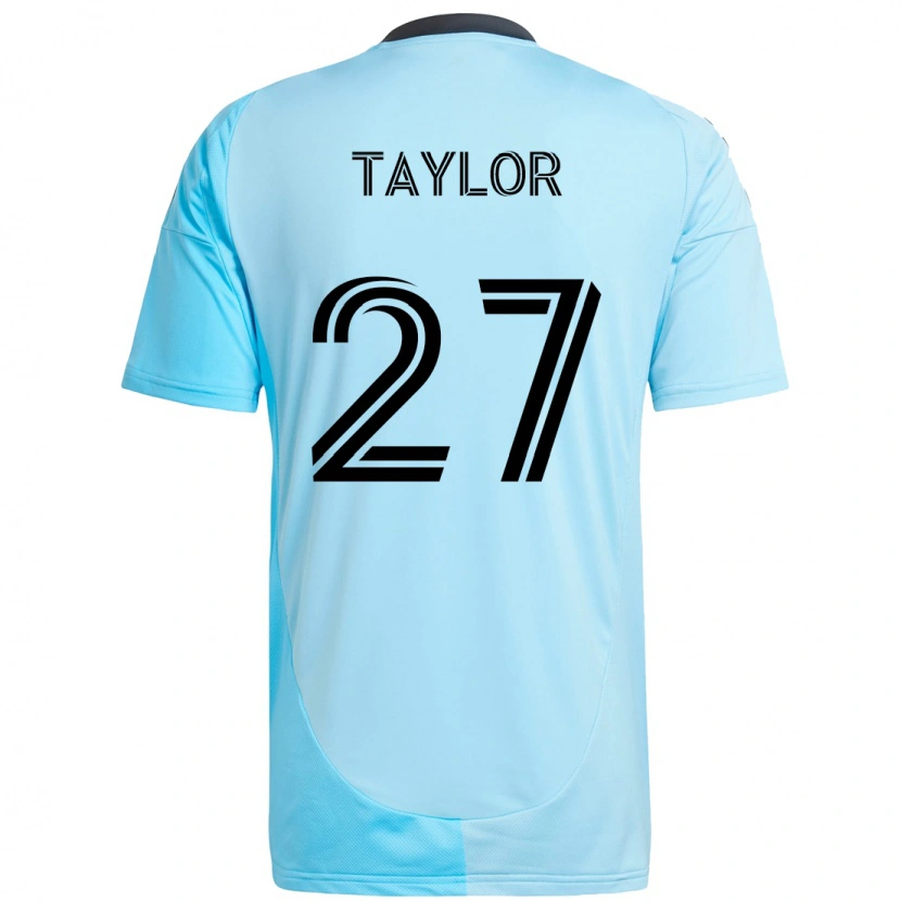 Danxen Mænd D.j. Taylor #27 Sort Blå Udebane Spillertrøjer 2025/26 Trøje T-Shirt