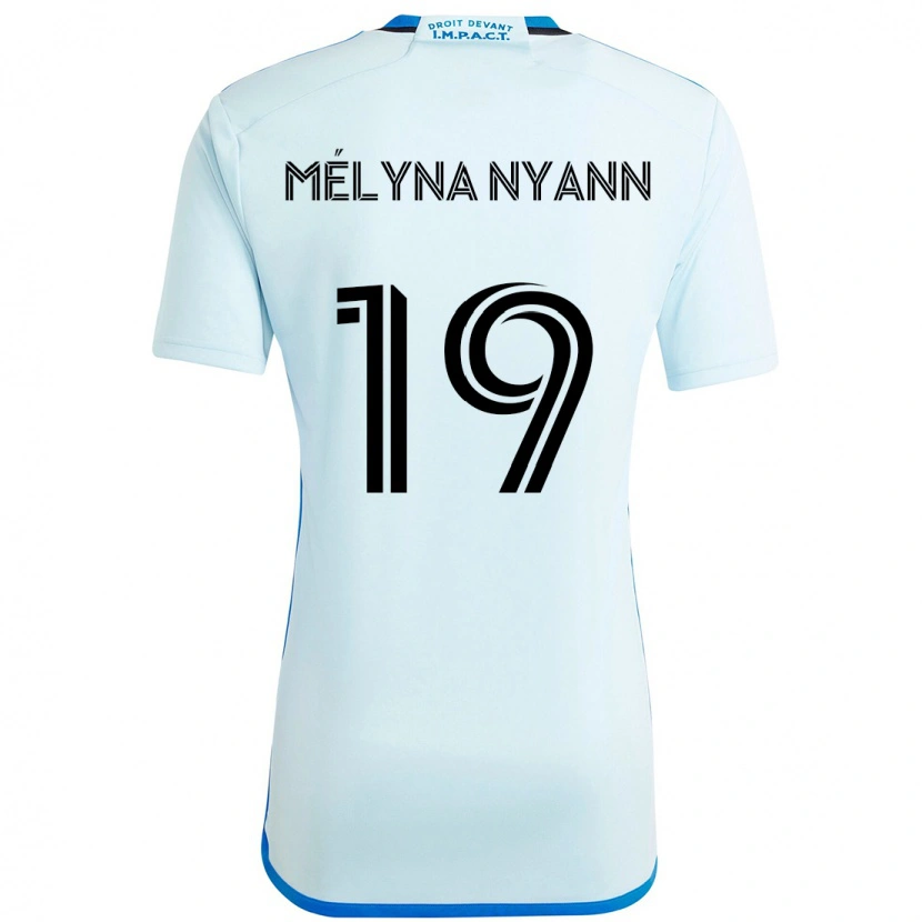 Danxen Mænd Alexis Mélyna Nyann #19 Mørkeblå Sort Udebane Spillertrøjer 2025/26 Trøje T-Shirt