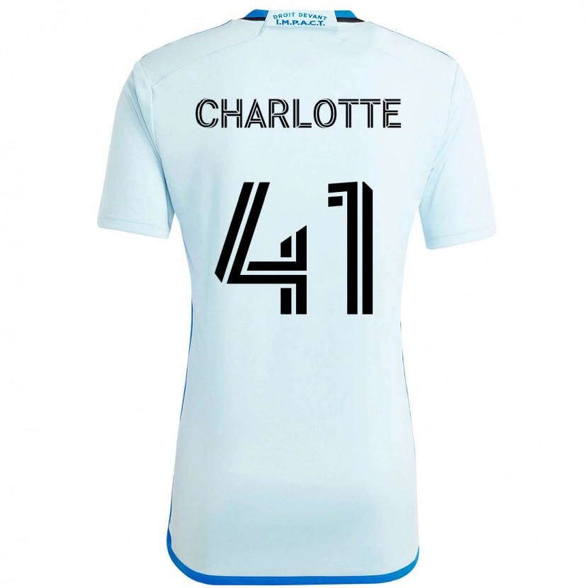 Danxen Mænd Baptista Charlotte #41 Mørkeblå Sort Udebane Spillertrøjer 2025/26 Trøje T-Shirt