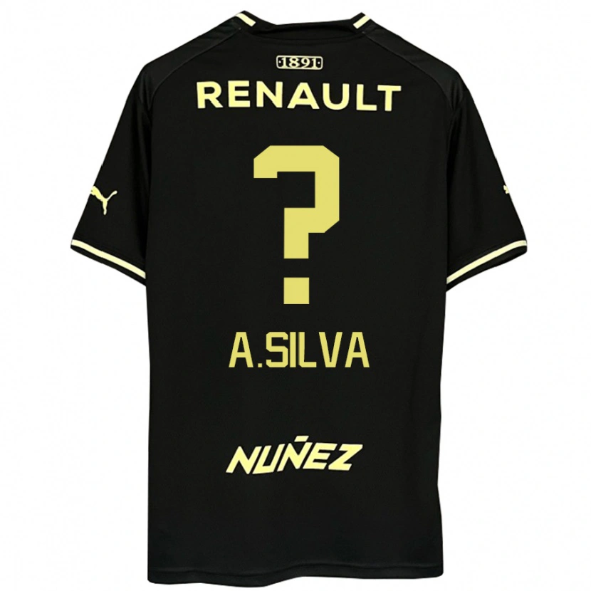 Danxen Mænd Ademir Silva #0 Gul Sort Udebane Spillertrøjer 2025/26 Trøje T-Shirt