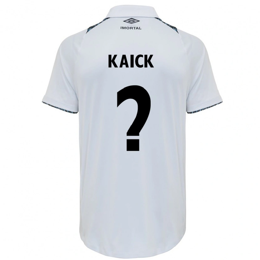 Danxen Mænd Kaick #0 Blå Sort Hvid Udebane Spillertrøjer 2025/26 Trøje T-Shirt