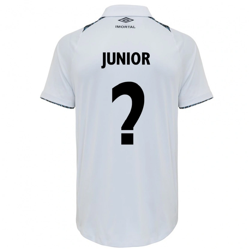 Danxen Mænd Artur Junior #0 Blå Sort Hvid Udebane Spillertrøjer 2025/26 Trøje T-Shirt