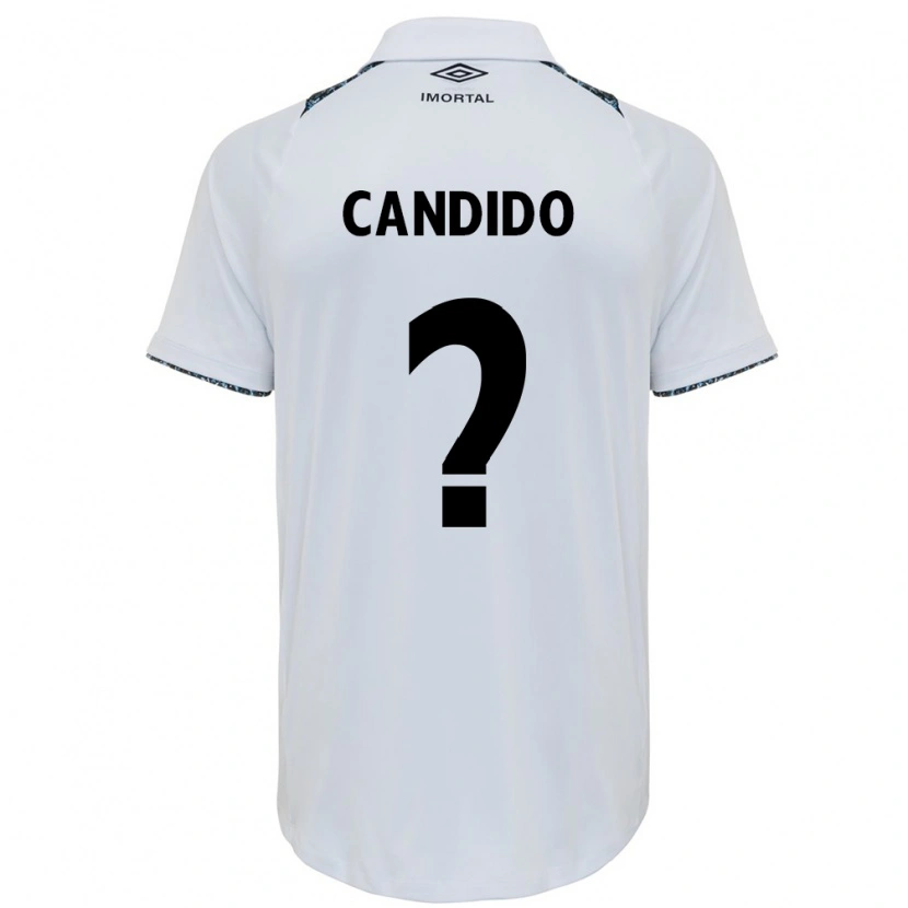 Danxen Mænd Luan Cândido #0 Blå Sort Hvid Udebane Spillertrøjer 2025/26 Trøje T-Shirt