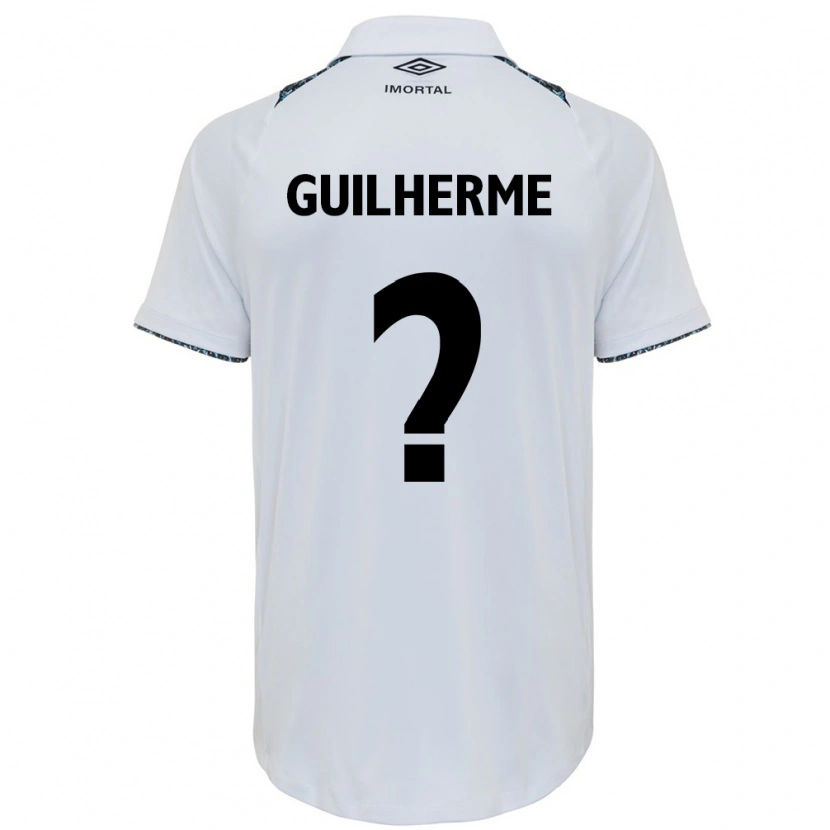 Danxen Mænd Zé Guilherme #0 Blå Sort Hvid Udebane Spillertrøjer 2025/26 Trøje T-Shirt