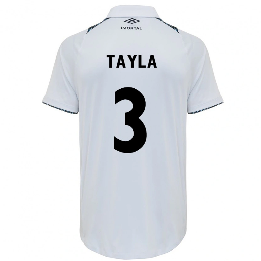 Danxen Mænd Tayla #3 Blå Sort Hvid Udebane Spillertrøjer 2025/26 Trøje T-Shirt