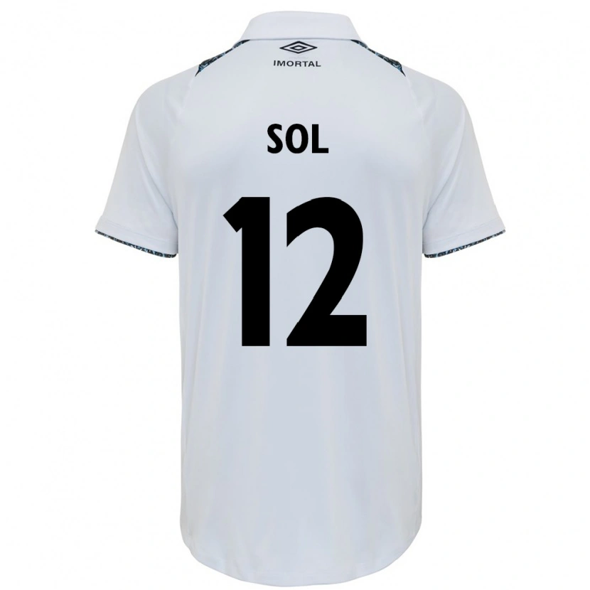 Danxen Mænd Sol #12 Blå Sort Hvid Udebane Spillertrøjer 2025/26 Trøje T-Shirt