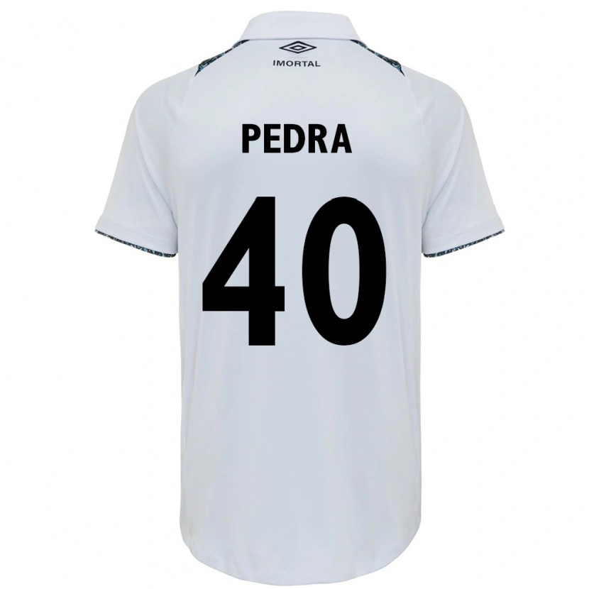 Danxen Mænd Duda Pedra #40 Blå Sort Hvid Udebane Spillertrøjer 2025/26 Trøje T-Shirt