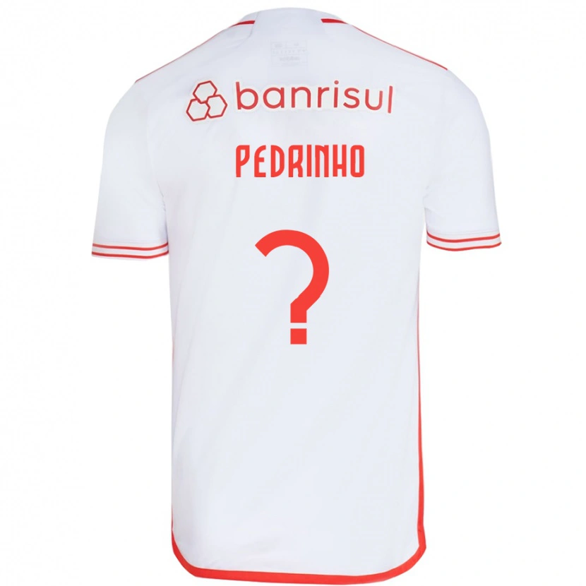 Danxen Mænd Pedrinho #0 Rød Hvid Udebane Spillertrøjer 2025/26 Trøje T-Shirt